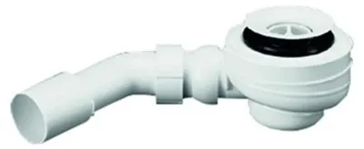Produktbild von TRINNITY AGD50N Ablaufgarnitur Rohbauset mit Siphon 50mm flache Duschwanne 52mm Ablauf