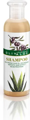 Produktbild von OLIVALOE 00152 - Haarshampoo für alle Haartypen 200ml, Naturkosmetik