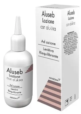 Imagen del producto de ALUSEB, loción, envase de 75 ml