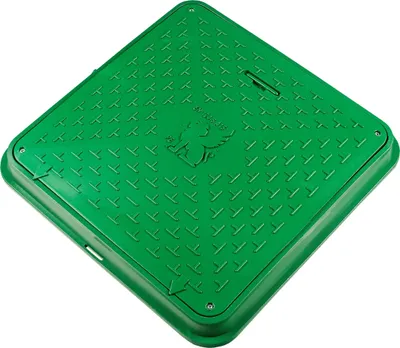 Produktbild von Schachtabdeckung Kanaldeckel Schachtdeckel DN720/600 A15 BabylonPlast™ Grün
