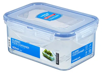 Obrázok produktu pre LocknLock PP Classic, nádoba na potraviny s tesnením | 0,6 L | 15,1 x 10,8 x 6,9 cm | Vhodná na mrazenie