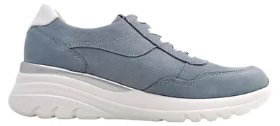 Imagen del producto de Zapatos deportivos para mujer Waldläufer modelo H-Carla, color azul, ideales para el día a día