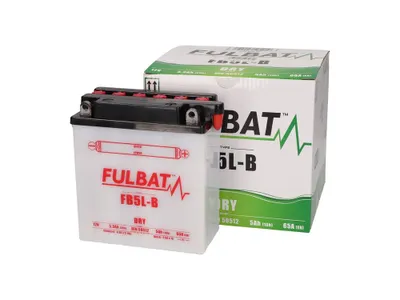 Immagine prodotto di Batteria FULBAT FUL DRY - FB5L-B / YB5L-B (a secco, di servizio, acido incluso)