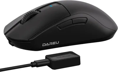 Produktbild von Gaming Mouse 4 kHz Abtastrate, Optischer Sensor PAW3395, 5 Programmierbare Tasten, Unterstützt 15-minütiges Schnellladen und Tri-Mode-Verbindung