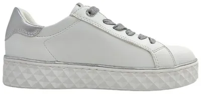 Imagen del producto de Marco Tozzi: Zapatos deportivos para mujer, tipo cordones, color blanco, para uso casual