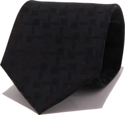 Produktbild von 8699W cravatta uomo MESSORI silk black tie men