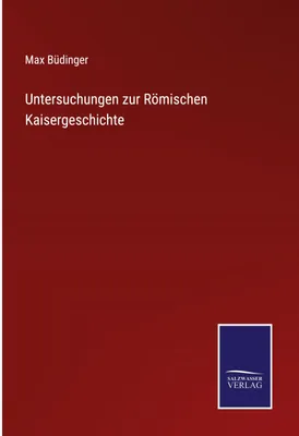 Produktbild von Untersuchungen zur Römischen Kaisergeschichte
