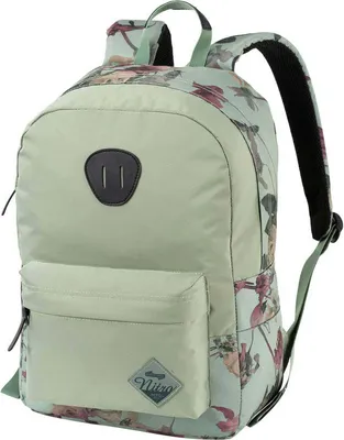 Zdjęcie produktu dla NITRO plecak rekreacyjny Plecak z przegrodą na laptopa Urban Plus Plecak 28L Dead Flower miętowy