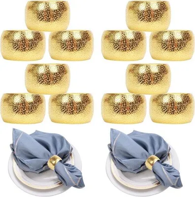 Produktbild von Famanu Serviettenringe Elegantes Design - 12 Stück