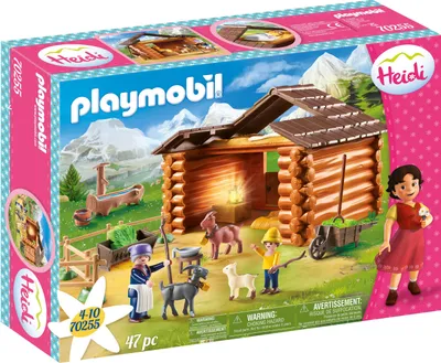 Produktbild von PLAYMOBIL Heidi 70255 Peters Ziegenstall