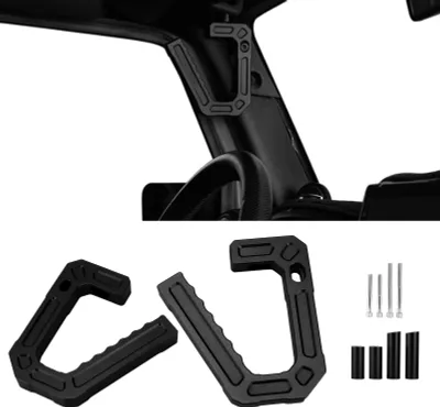 Produktbild von Auto-Straßen-Haltegriff vorne aus Aluminiumlegierung, Ersatz für Jeep Wrangler JK 2007–2018, Schwarz