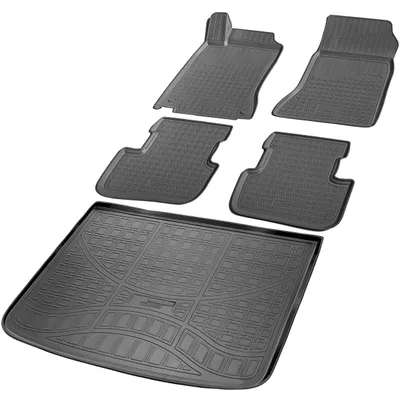 Produktbild von Fußmatten & Kofferraumwanne Set passend für  Mercedes A-Klasse | W176 | 2012-2018