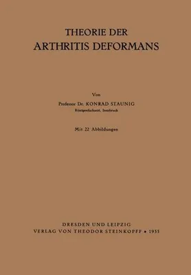 Produktbild von Theorie der Arthritis Deformans