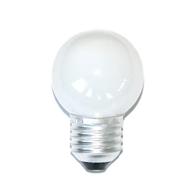 Produktbild von 1 x Glühbirne Glühlampe Tropfen 15W 15 Watt E27 Opal Weiss MATT Kugellampe