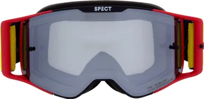 Zdjęcie produktu dla Gogle motocrossowe Red Bull Spect TORP czarno-czerwone z przyciemnianymi szybkami