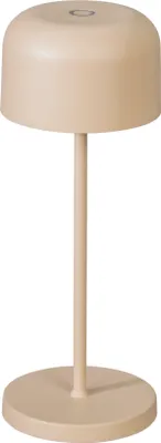 Produktbild von Konstsmide LED Tischleuchte Lille Mini | sandfarben | Indoor/Outdoor | Kabellos | 7,5 x 7,5 x 20 cm | 7835-330