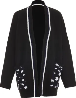 Image de Cardigan IMANE pour femme - noir, M