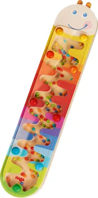 Produktbild von HABA Regenmacher Wurm, Kinderspiel, Kinder Spiele, Geschicklichkeitsspiel, Spielzeug, 302593