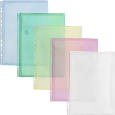 Produktbild von FolderSys Sichttasche 40109-94 DIN A4 farbig sortiert 10 St./Pack.