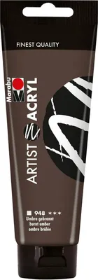 Immagine prodotto di Marabu12200044948 Marabu Artist vernice acrilica Artist Acryl, color umbero bruciato