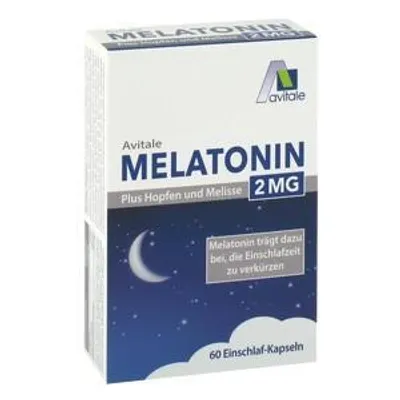 Immagine prodotto di Melatonina 2 mg più luppolo e melissa 60 Capsule
