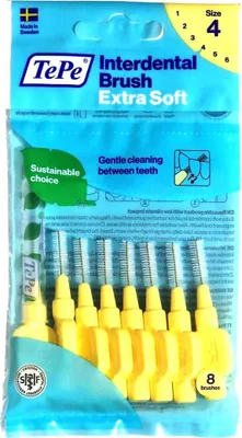 Produktbild von Tepe Interdental Brushes Fine Yellow 0.7mm