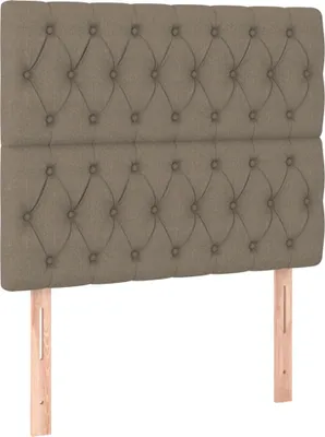 Obrázok produktu pre vidaXL Čelo postele taupe 100x7x118/128 cm látka