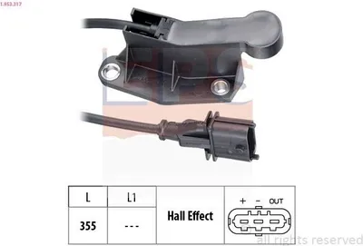 Produktbild von EPS Nockenwelleposition Sensor für OPEL Corsa C Schrägheck (X01) Nockenwellen 1.953.317