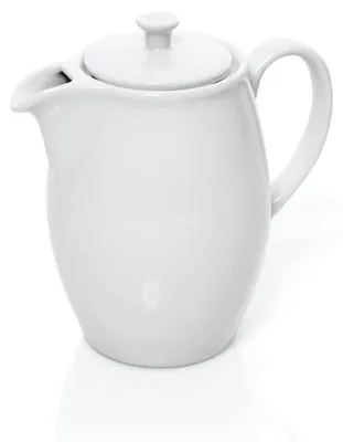 Produktbild von 8x Kaffeekanne 600 ml, weiß, Porzellan