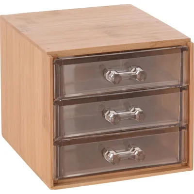 Produktbild von Holz-Kosmetik-Organizer 15 x 12 cm