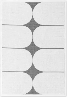 Obrázek produktu pro 200x290 cm Kusový koberec Duet Bowen 106244 Black/White - na ven i na doma