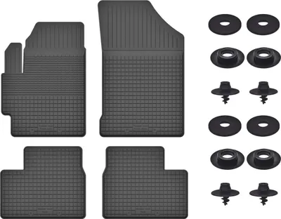 Produktbild von Gummimatten Mit Stoppern Für: Suzuki Sx4 I (2006-2014) Schwarz Set