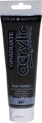 Obrázok produktu pre Daler-Rowney Graduate, 120 ml, Hnedá, Rúra, Vodeodolný
