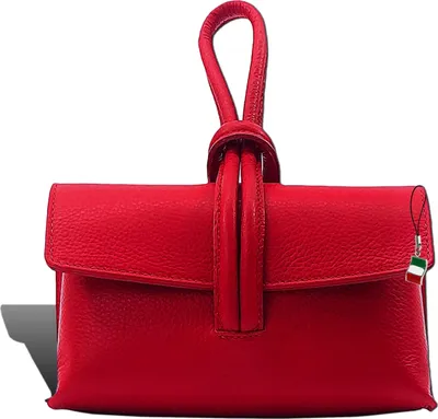 Produktbild von Florence Tasche rot Leder Abendtasche D2OTF834R