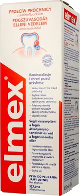 Obrázok produktu pre Elmex Ústna Voda, 400ml - Prevencia zubného kazu