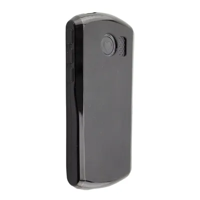 A black protective case for a mobile phone, shown from the side.