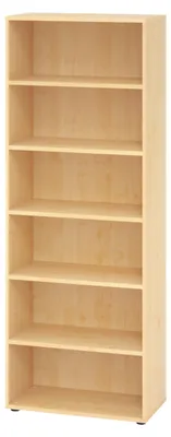 Produktbild von bümö smart Aktenregal - 6 Ordnerhöhen - Nachbildung Ahorn