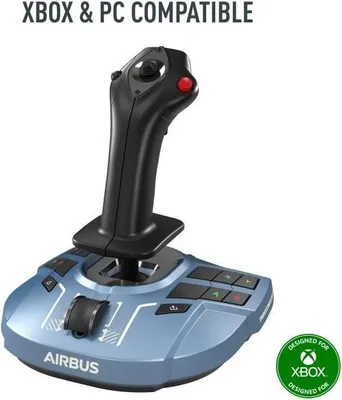 Image de Joystick THRUSTMASTER TCA Sidestick X Airbus Edition, Xbox Series X|S et PC, Manette des gaz intégrée, Technologie H.E.A.R.T