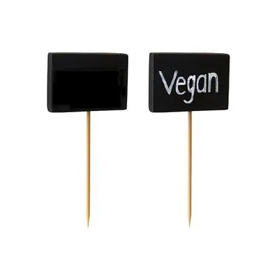 Produktbild von Papstar Fingerfood - Spieße 8,5 cm "Blackboard", 10 x 20 Stück