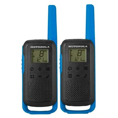 Zdjęcie produktu dla Motorola TALKABOUT T62, Profesjonalne radio mobilne (PMR), 16 kan., 12500 MHz, 8000 m, LCD, Micro-USB