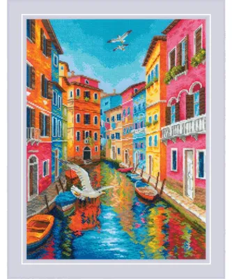 Obrázok produktu pre Súprava na výšivku Riolis "Tam, kde sa začína more", 15x18 cm
