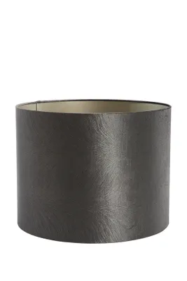 Produktbild von Lampenschirm Zylinder LUBIS von Light & Living Grau Ø50x38 cm