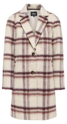 Produktbild von Onlpixi Checked Coat Otw