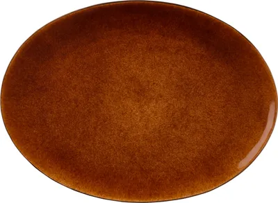 Produktbild von Bitz Servierplatte oval black/amber 45 x 34 cm