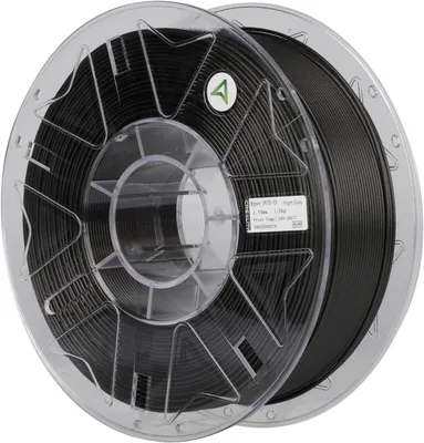 Productafbeelding van PETG-CF Filament 1,75 mm - PETG koolstofvezel filament hoge snelheid - 3D-printmaterialen voor de meeste 3D-printers K1C K2 Plus - 1 kg zwart
