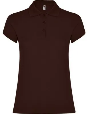 Immagine prodotto di Roly - Polo "Star" da donna LT5622 (XXL) (cioccolato)