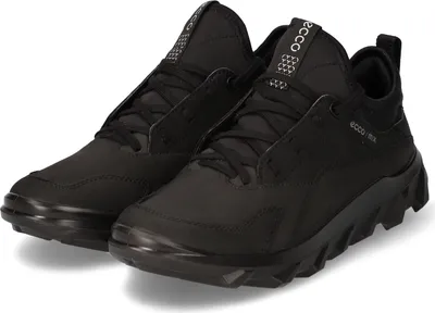 Produktbild von Ecco MX W Outdoor Damenschuhe Schnürschuhe Sportive Sneaker low Schwarz Freizeit