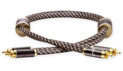 Produktbild von DYNAVOX Cinchkabel Black Line, 1 m, Stereo