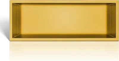 Produktbild von Balneo Wandnische WALL-BOX ONE Edelstahl Duschnische 60x20x10 cm gold