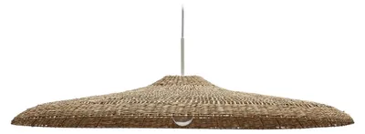 Produktbild von Lampenschirm für Pendelleuchte Cruilles 100 x 15 x 100 cm Naturfasern